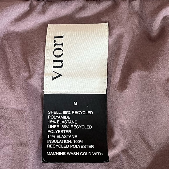 {Vuori} Canyon Insulated Jacket in Purple Hue - Womens Medium - Picture 9 of 14